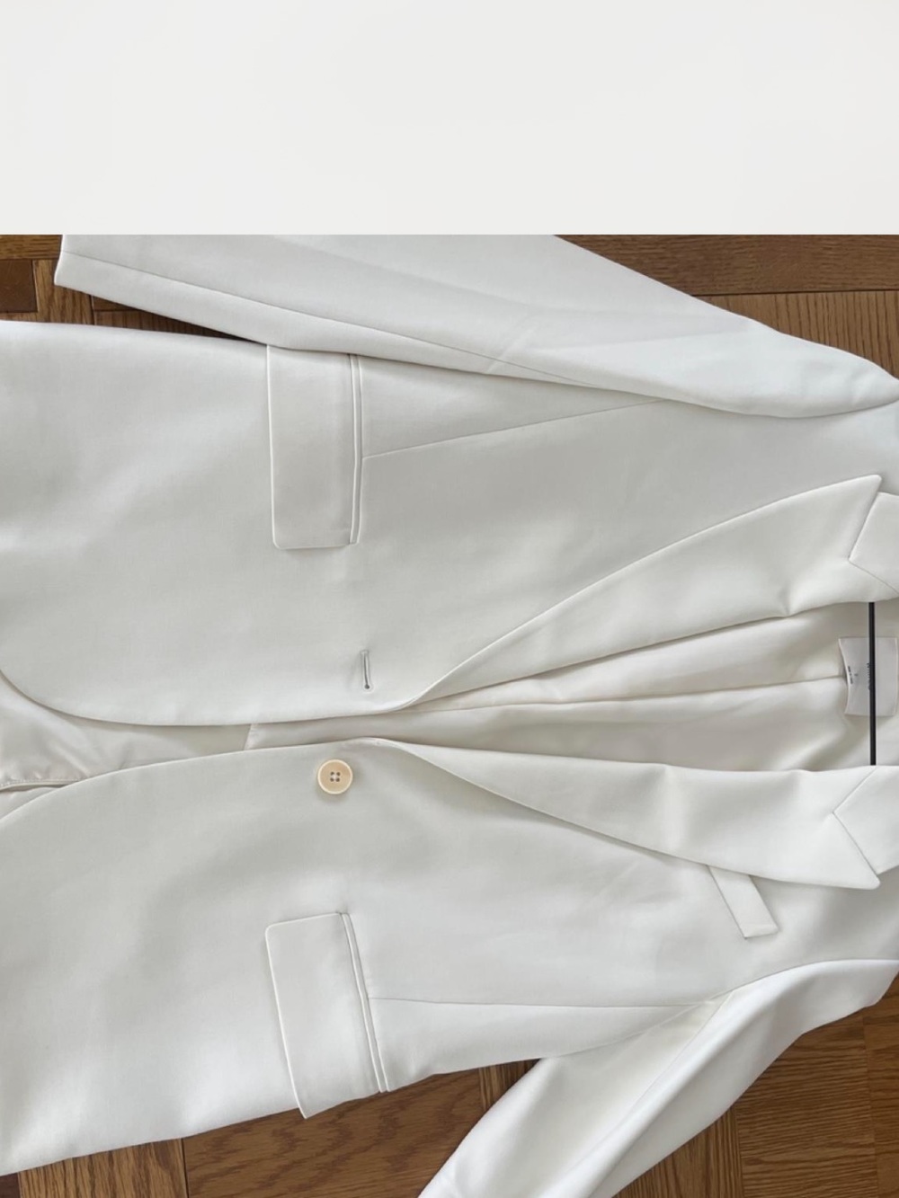 Aritzia cream blazer